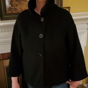 Black GAP 3 Quarter Jacket